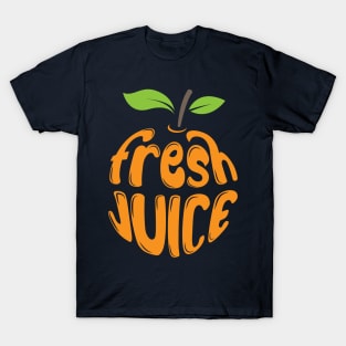 fresh juice typography T-Shirt